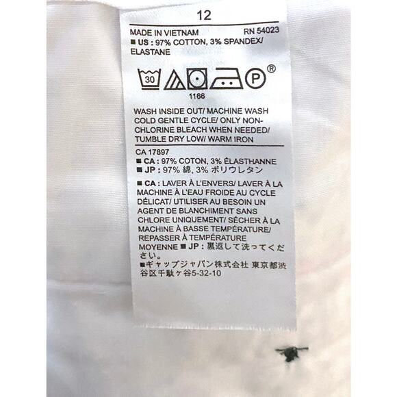 Banana Republic Chino Shorts Womens 12 Colorful Spring Summer Coastal Whimsical - Picture 6 of 6